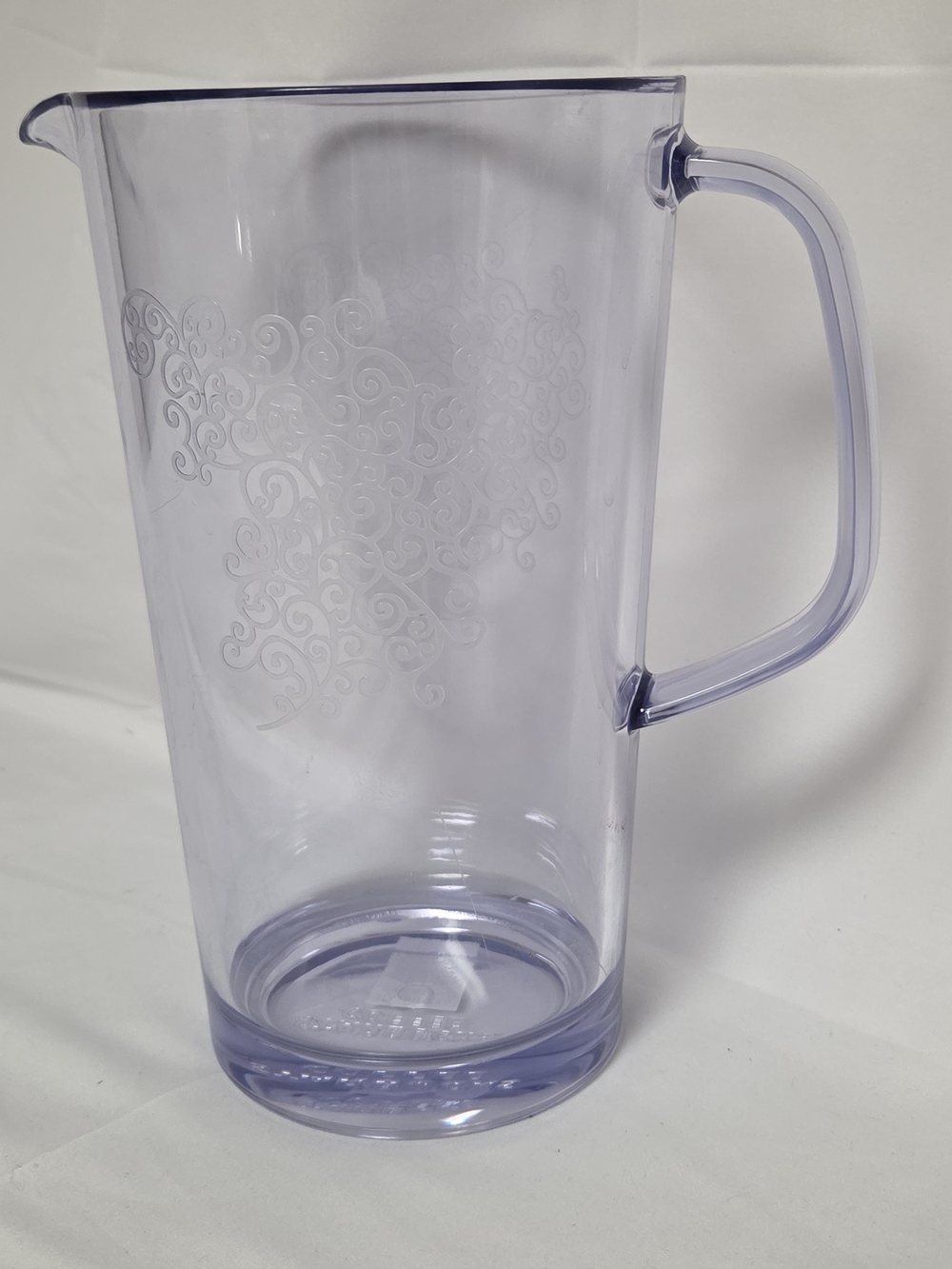 Starbucks 2005 Clear Plastic Pitcher 64oz with Handle